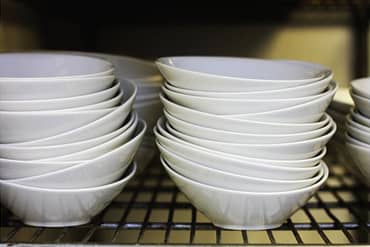plastic bowls